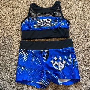 CHEER ATHLETICS PRACTICEWEAR SIZE YS